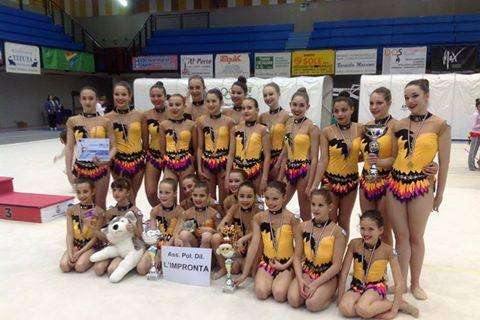 Ginnastica, L’APD L’Impronta celebra un anno di successi