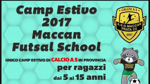ASD Maccan Prata C5: Camp Estivo 2017 Maccan Futsal School
