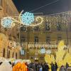 Potenza, si sono accese le luminarie natalizie nel centro storico