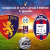 TABELLINO LIVE, Potenza-Crotone 1-2