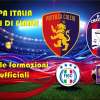 POTENZA-CROTONE, le formazioni ufficiali
