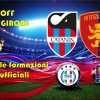 CATANIA-POTENZA, le formazioni ufficiali