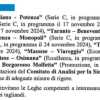 Le partite Giugliano-Potenza e Potenza-Monopoli sono sotto osservazione del CASM