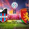 Catania-Potenza 1-0. Rossoblù sfortunati, Caturano sbaglia un rigore