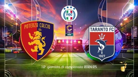 Potenza-Taranto 5-0 Rossoblù a valanga