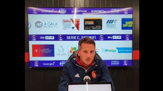 Post Potenza-Audace Cerignola, mister De Giorgio: "La più bella prestazione fatta dai ragazzi da quando sono qui"