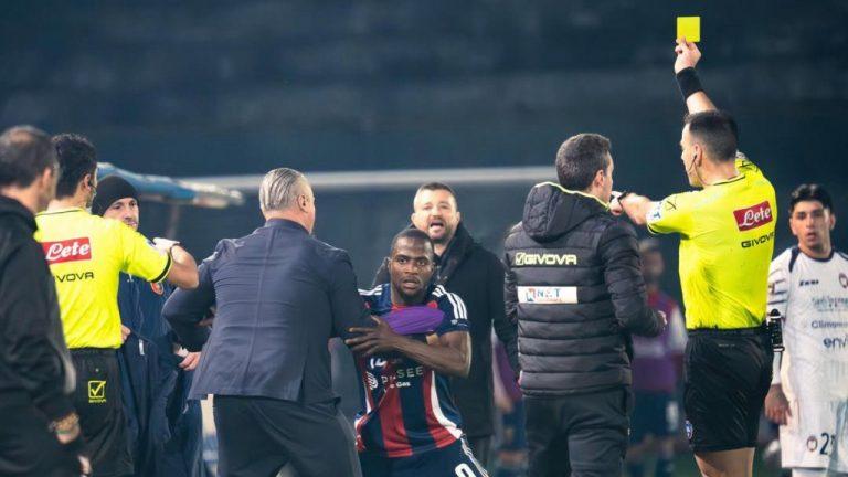 Scintille al “Pinto”: Kallon furioso contro la panchina calabrese, è polemica in Casertana-Crotone!