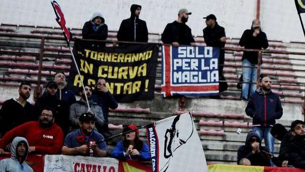 Caserta in festa, torna dopo due anni in Serie C