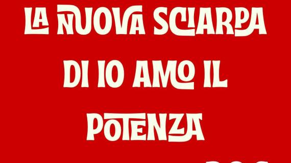 In vendita la nuova sciarpa di "Io Amo il Potenza"