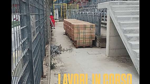 Viviani, iniziano i lavori per il completamento dei distinti