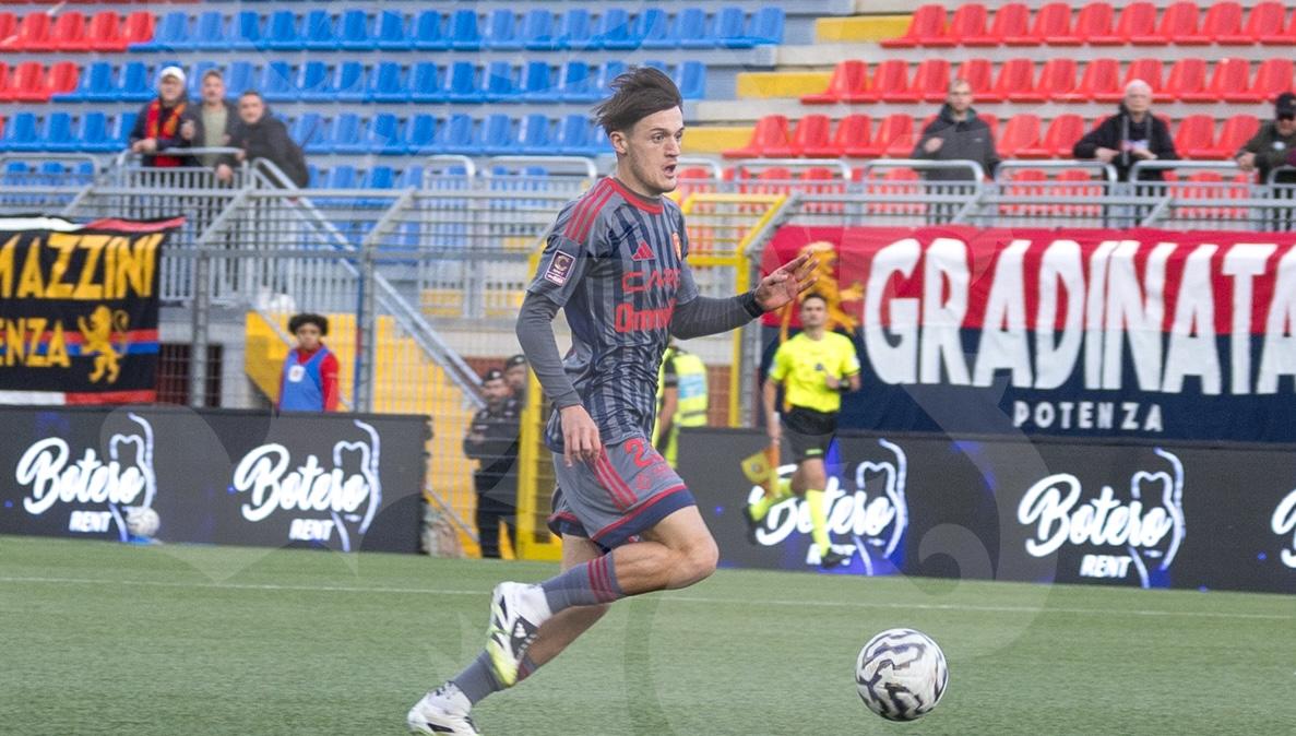 Potenza, De Marco: "Sono molto contento del gol, siamo una squadra vera"