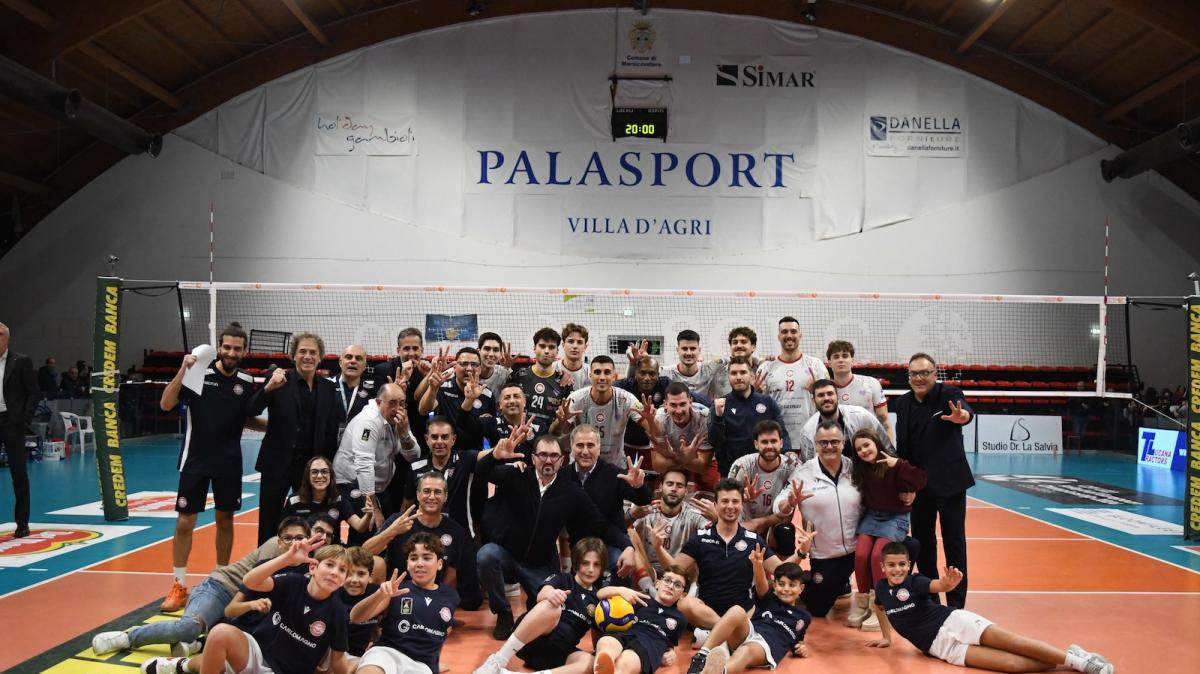 Volley A2, Rinascita Lagonegro rimonta e batte l'Emma Villas Codyeco Lupi Siena