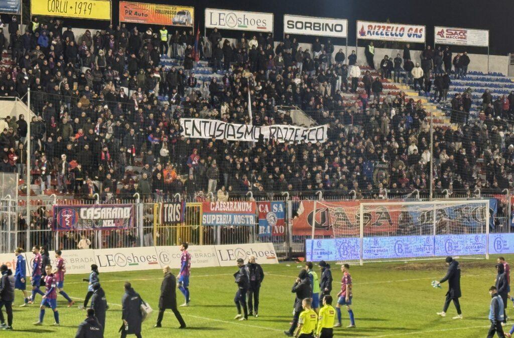 Il Casarano agguanta in extremis il Picerno: finisce 2-2 al "Capozza"