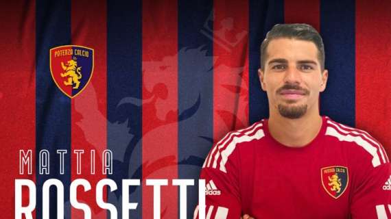 Ufficiale l'addio tra Potenza e Mattia Rossetti