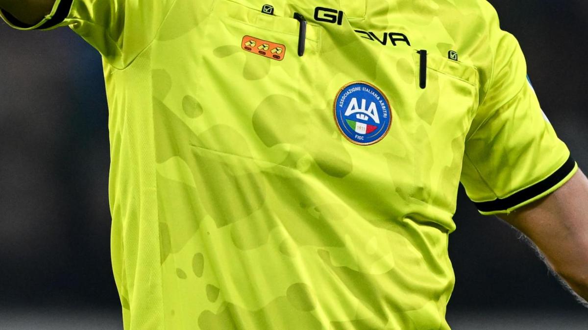 A Potenza arbitra un piemontese, al Curcio un abruzzese