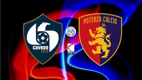 Cavese-Potenza, le formazioni ufficiali