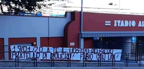 I tifosi del Potenza ricordano Fabio Tucciariello