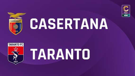 Taranto-Casertana slitta di un giorno e si giocherà lunedì