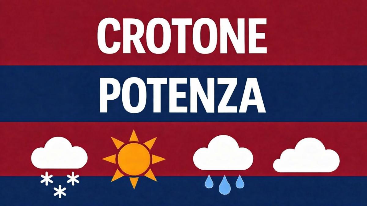 Crotone-Potenza: previsioni meteo all'"Ezio Scida"