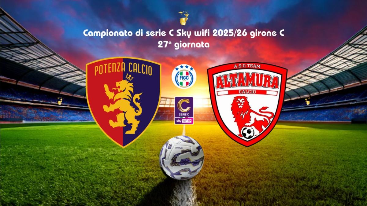 LIVE. Potenza-Team Altamura 3-0