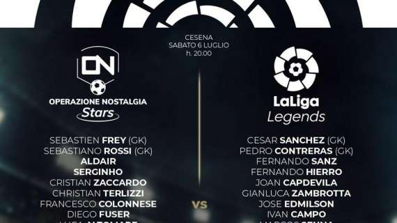 "Operazione Nostalgia"...anche un calciatore potentino in campo questa sera a Cesena...