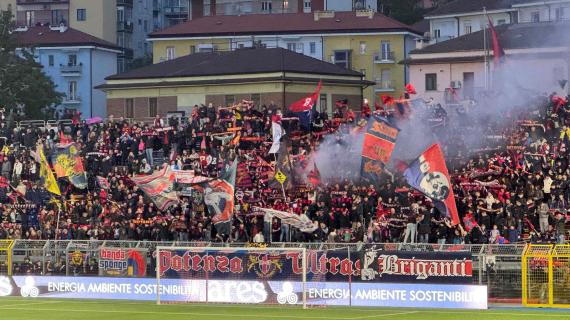 Potenza–Picerno, esauriti i biglietti Curva: sarà una bolgia al "Viviani"