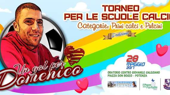 Il 28 maggio la quinta edizione di "Un Gol per Domenico"...