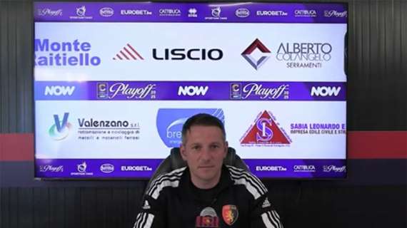 Mister De Giorgio: “Ai tifosi dico di riempire il Viviani perché ci aspetta una serata importante”