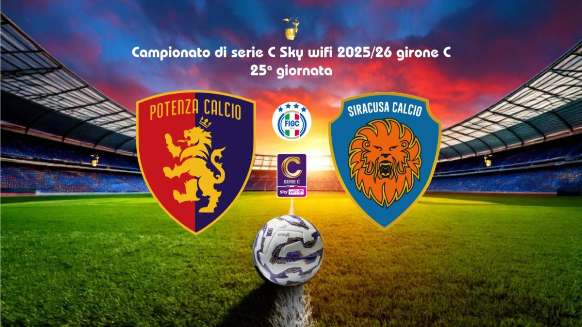 Potenza-Siracusa 2-2. Arbitraggio inadeguato al Viviani