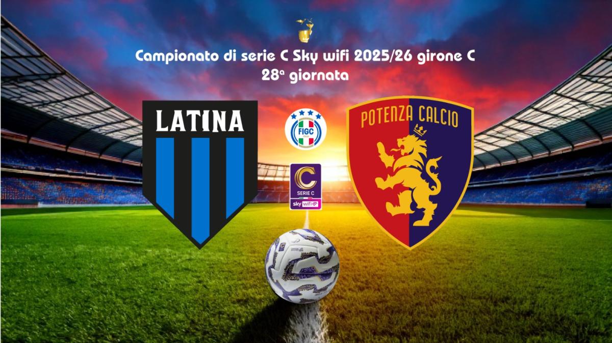 Latina-Potenza 0-1. I rossoblù espugnano il "Francioni"