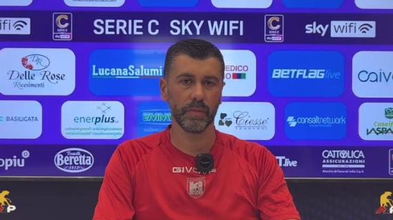 Verso Potenza-Az Picerno, le parole di mister Claudio De Luca