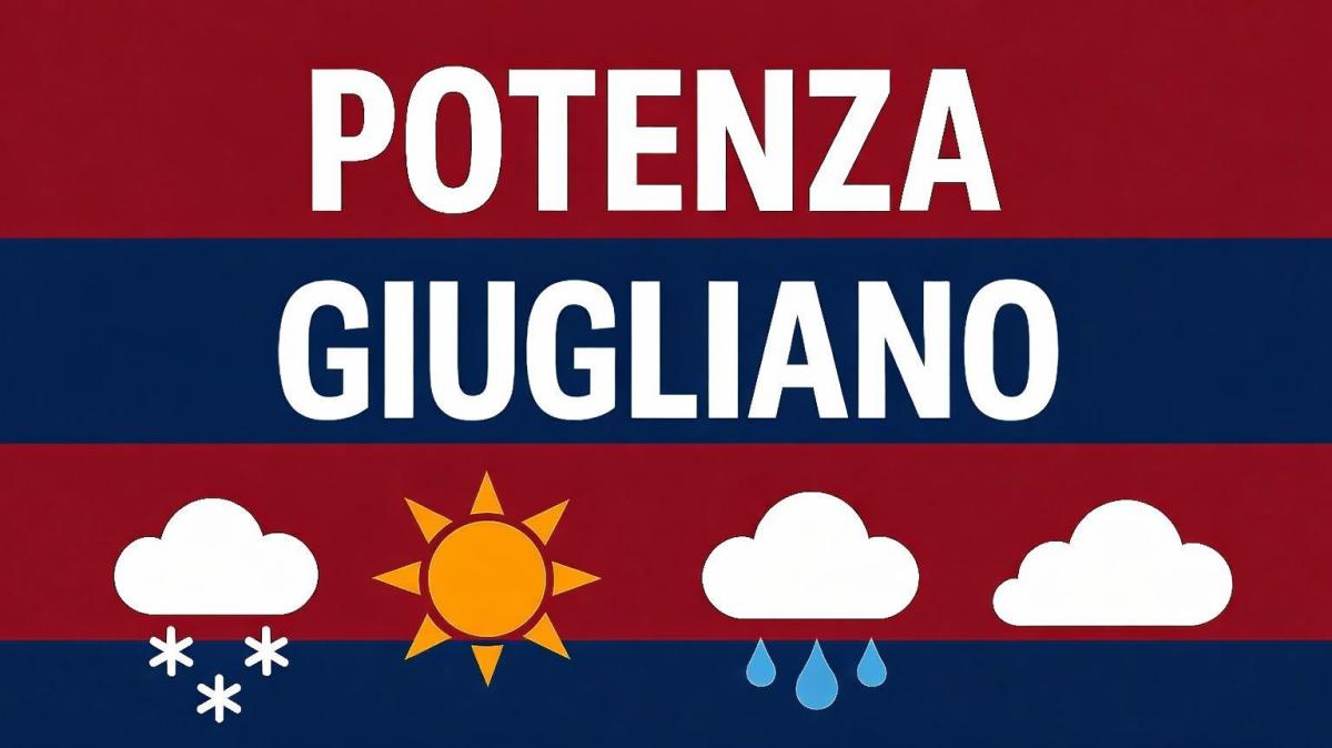 Potenza-Giugliano: previsioni meteo al "Viviani"