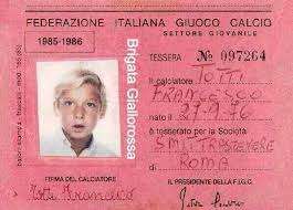 Francesco Totti iniziò a giocare a calcio...nel Trastevere...