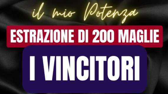 Estrazione delle 200 maglie per gli abbonati 2024/25, i vincitori