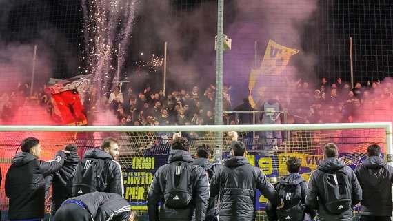 Al ritorno da Potenza per il Cerignola è stata festa grande