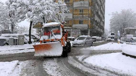 ECCO L'ALLERTA NEVE DEL COMUNE DI POTENZA