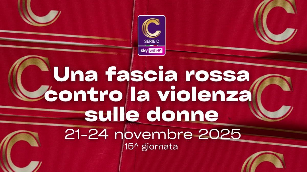 Lega Pro, una fascia rossa contro la violenza sulle donne