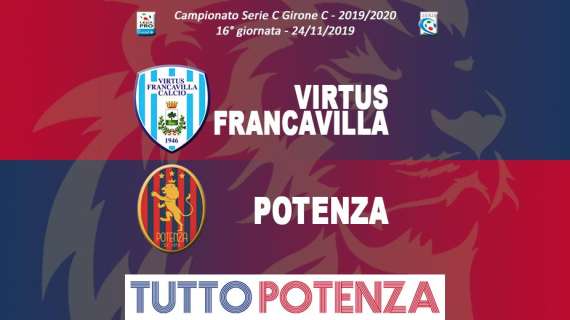 Virtus Francavilla-Potenza live su TuttoPotenza!