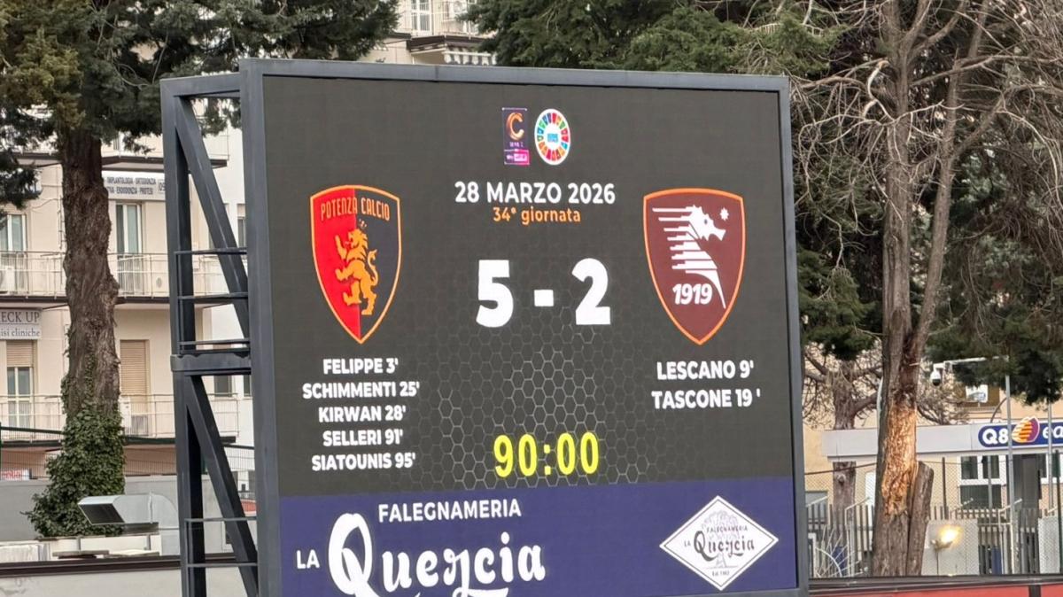 Ecco come e quando rivedere Potenza-Salernitana