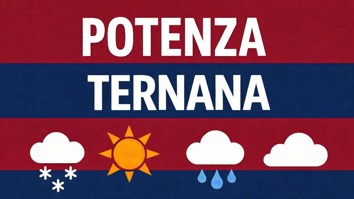 Potenza-Ternana: previsioni meteo al "Viviani"