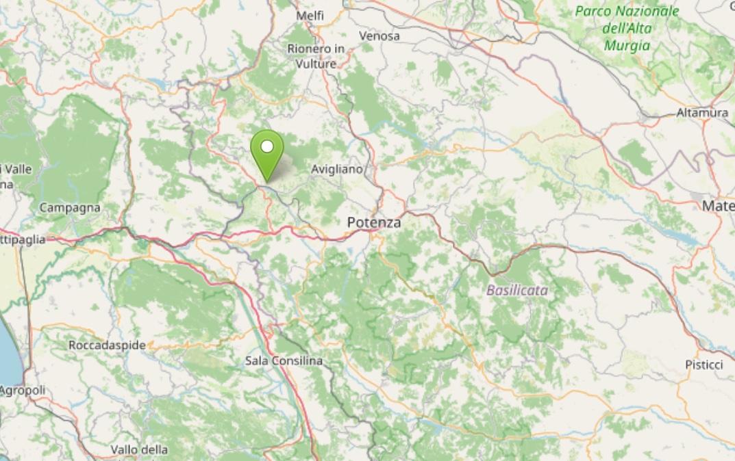 In mattinata scossa di terremoto nel potentino