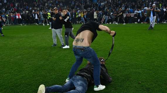 Momenti di tensione al Dacia Arena dopo il fischio finale di Udinese-Napoli