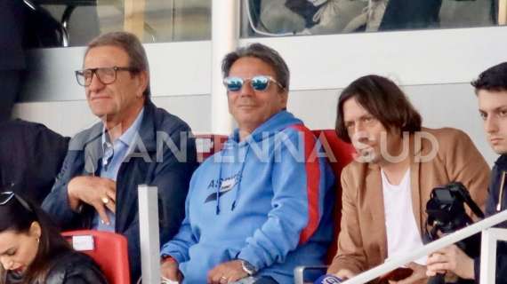 Anche mister Ezio Capuano ha assistito al match tra Potenza e Taranto