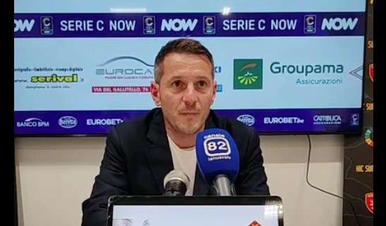 Potenza, mister De Giorgio: "Conquistiamo prima possibile la salvezza poi dovremo imparare a vincere"