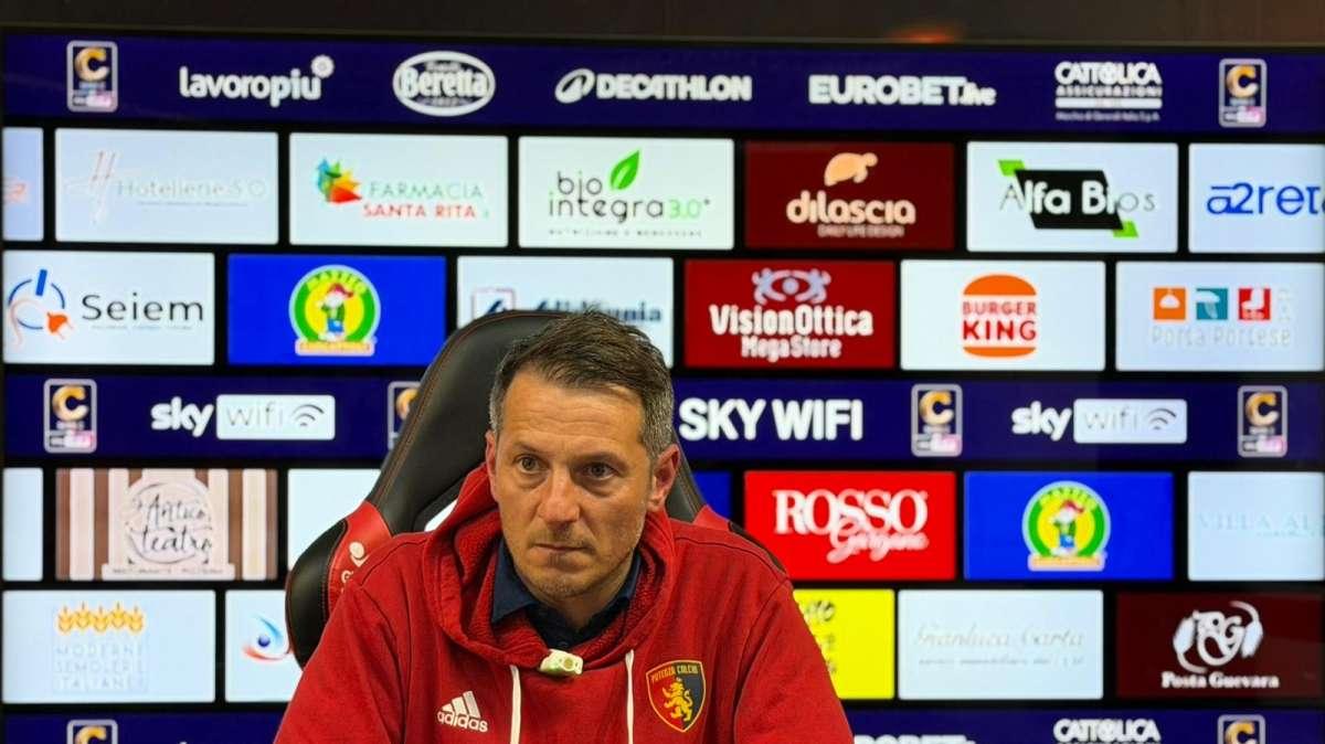 Potenza, mister De Giorgio: "Il Sorrento è una buona squadra, mi aspetto una partita impegnativa"