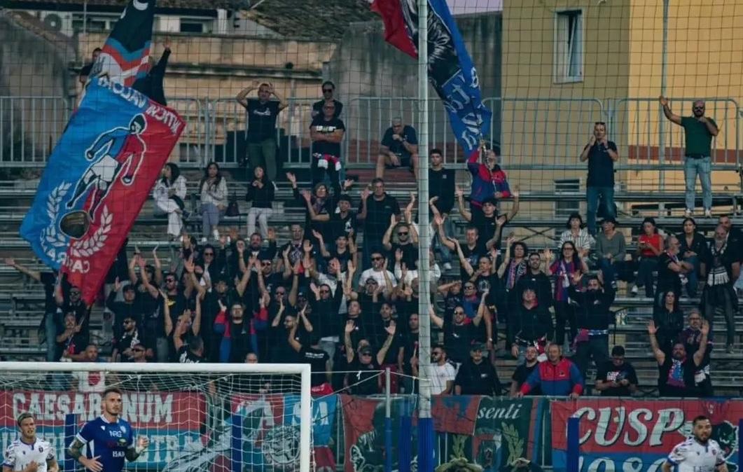 Potenza‑Casarano, il dato definitivo del settore ospiti