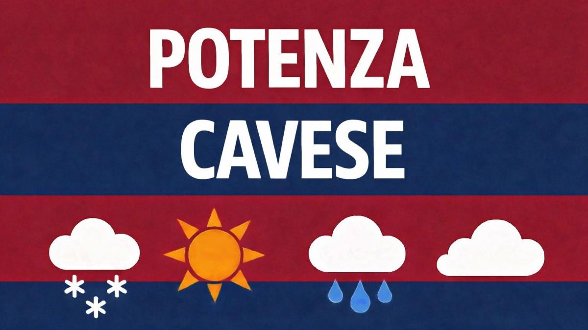 Potenza-Cavese: previsioni meteo al "Viviani"