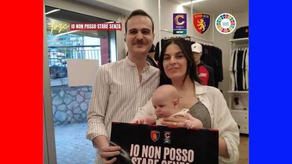 Baby fan, è Antonio il più giovane abbonato del Potenza