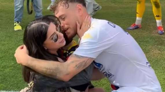 La proposta di matrimonio in campo dell'ex Potenza Candellori... e Greta dice di si!