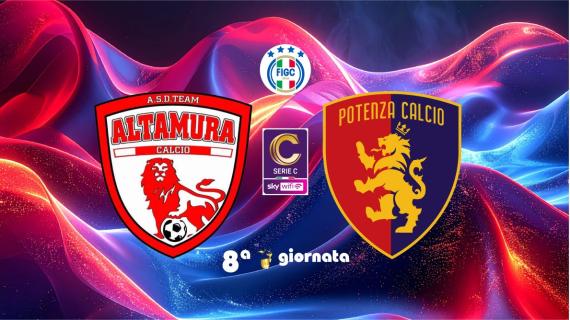 TEAM ALTAMURA-POTENZA, le formazioni ufficiali